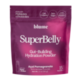 Blume Superfood Lattes SuperBelly Açai Pomegranate – Gut Building Hydration