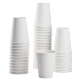 Karat 8oz Paper Hot Cups (80mm), White – 1,000 pcs