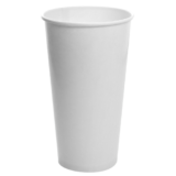 Karat 32oz Paper Cold Cup (104.5mm), White – 600 pcs