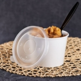 Karat 32 oz PP Plastic Food Container Flat Lids (115mm) – 500 pcs