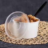 Karat 20oz PP Plastic Food Container Flat Lids (127mm) – 600 pcs