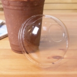 Karat 98mm PET Plastic Dome Lids – 1,000 pcs