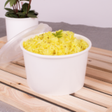 Karat 20oz Food Containers  (127mm), White – 600 pcs