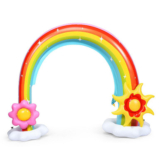 Kids’ 7.5-Foot Inflatable Rainbow Arch Sprinkler