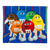 M&M’S Character Blanket