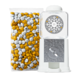 Silver Snowflake Dispenser