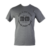 Heritage M&M’S Grey Circle Men’s T-Shirt
