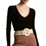 Deluc Lilith long sleeve top – Black.