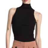 Deluc Ophelia Sleeveless Top – Black.