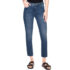 Edwin Bree Crop Straight Mid Rise – Optic White.