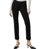 DL1961 Mara Straight Mid Rise – Black Peached Raw.