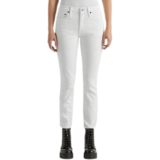 Edwin Bree Mid Rise Straight – Optic White.