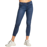 Elan Emile Jean Mid Rise Skinny – Dark Denim.