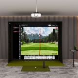 Uneekor EYE MINI LITE SIG12 Golf Simulator Package – SIGPRO 4′ x 7′