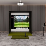 Uneekor EYE MINI LITE SIG8 Golf Simulator Package – SIGPRO 4′ x 7′