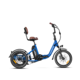 Addmotor Citytri E-310 Mini 750W Electric Trike for Adults Best Electric Tricycle Under $2000 Up To 90 Miles – Neptune Blue