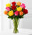 Bright Spark Rose Bouquet