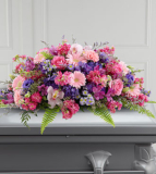 Glorious Garden Casket Spray