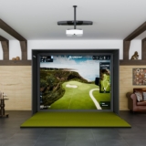 Foresight Falcon SIG10 Golf Simulator Package – SIGPRO Commercial TeeLine 4′ x 7′ / None