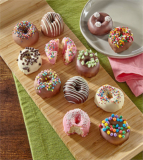 Belgian Chocolate Dipped Mini Donuts – FedEx