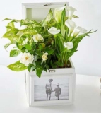 White Garden Keepsake Box – FedEx