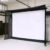 G-TRAK Retractable Impact Screen – 8′ Wide Garage x 7′ Wide Screen