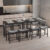 5-Piece Counter Height Table & Upholstered Stools