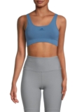 Women’s Scoopneck Sports Bra – Blue