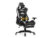 Reclining Swivel Massage Office/Gaming Chair with Footrest – Blue