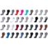 Women’s Breathable No-Show Low-Cut Ankle Socks (20-Pairs)