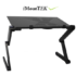 Bamboo Bed Tray Table with Folding Legs