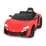 Kids’ 12V Electric Ride-on Sports Car with Parent Safety Remote – Black