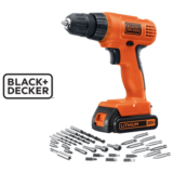 BLACK+DECKERÂ® 20V Max Cordless Drill/Driver with 30-Piece Accessory Kit