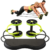 Ab Roller Wheel with Fitness Resistance Bands and Pad
