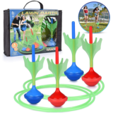 Hakol® Glow-in-the-Dark Lawn Darts Game