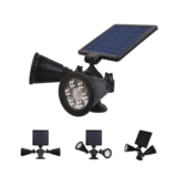 Solarek® Outdoor Motion Sensor Spotlights with Solar Panel