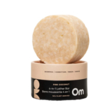 Om Organics Skincare Pink Coconut 4-in-1 Lather Bar