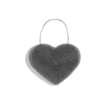 One Love Organics The Cleansing Sponge – Bamboo Charcoal Heart