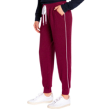 P.J. Salvage Ski Club Banded Pant – Port.
