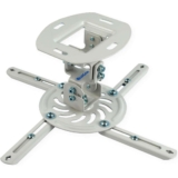 Universal Projector Ceiling Mount – White