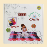 Kids’ 48-Piece Knot-a-Quilt Kit