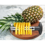 Cheer CollectionÂ® Pineapple Corer and Slicer Tool with Non-Slip Handle