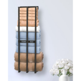 NewHomeâ„¢ Wall-Mounted Vertical Towel Rack