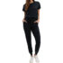 Splendid Glimmer Long Sleeve Shirt – Black.