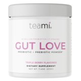 Teami Gut Love Probiotic + Prebiotic Powder Triple Berry.