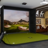 Trackman iO SIG12 Golf Simulator Package – SIGPRO 4′ x 7′ / Home Edition