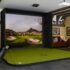 Trackman iO SIG8 Golf Simulator Package – Fairway Series 5′ x 5′ / Home Edition
