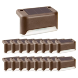 Solar Waterproof LED Deck Light (16-Pack)