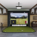 Uneekor EYE XO SIG10 Golf Simulator Package – SIG10 Golf Simulator Flooring / View + TGC 2019 (+$950)