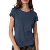 Velvet Sierra Crew Neck Tee – Shadow.